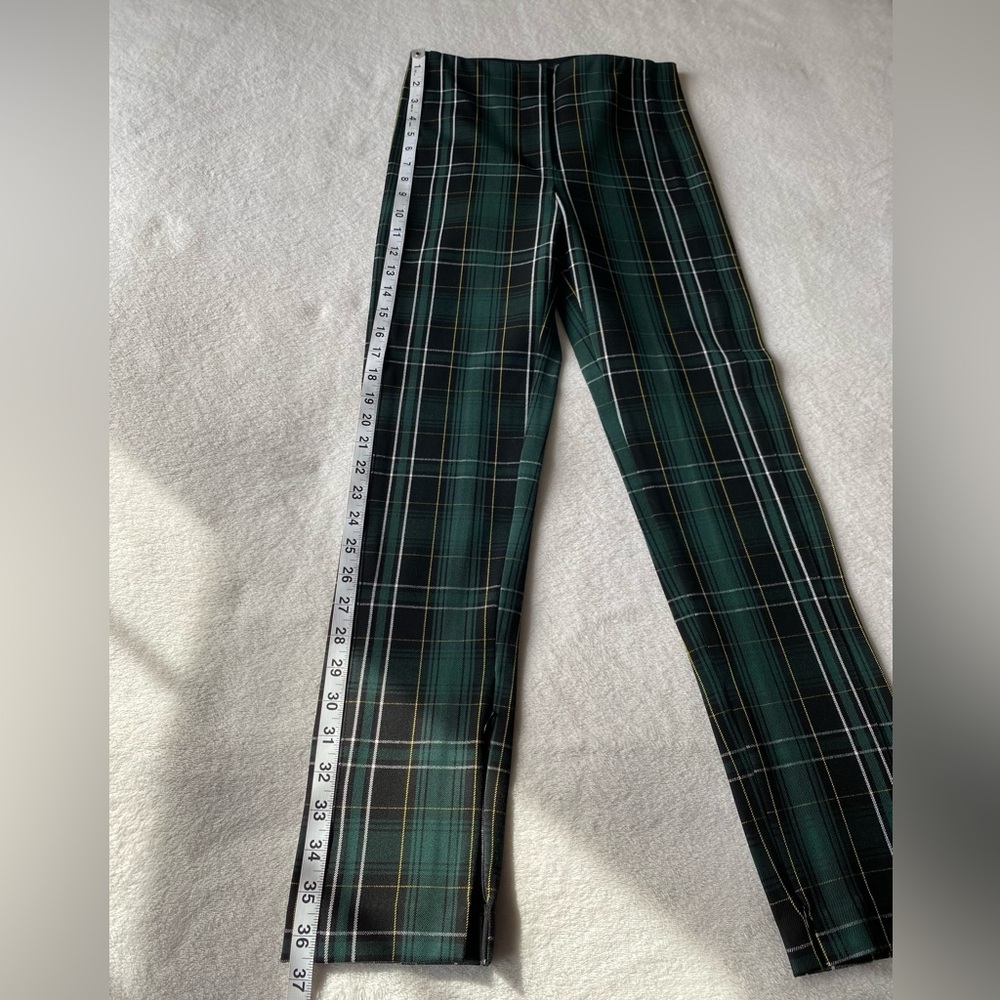 Ann Taylor Petite High Waist Audrey Pant in Plaid, Size OP, MSRP $109 - Picture 12 of 16